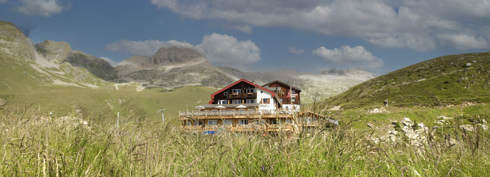 Car-free mountain village