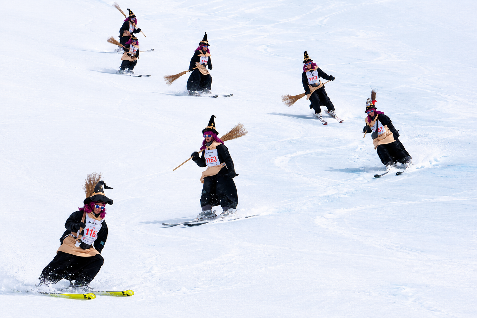 Belalp Hexe ski event